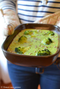 Flan de brocoli