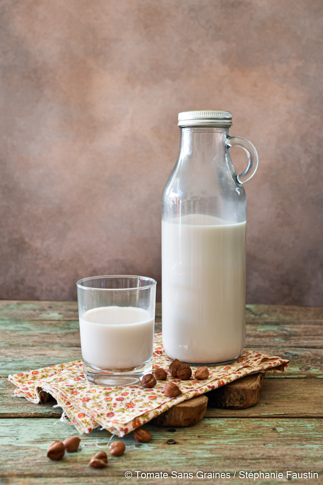 Sac de lait de noix de coton Lait Végétalien Coton biologique