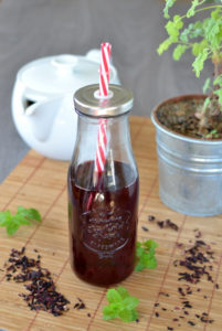 Jus de bissap {Fleurs d’hibiscus}