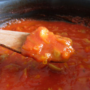 Sauce tomate maison à la vraie tomate du jardin