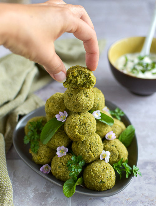 Falafels de pois cassés (ou classiques, aux pois chiches)