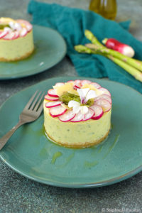 Bavarois aux asperges vertes