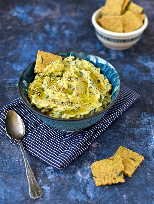 Crème de courgette, ou mutabbal kusa