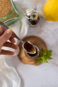 Sirop aux plantes maison