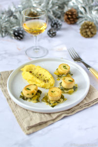 Pleurotes du panicaut façon Saint-Jacques