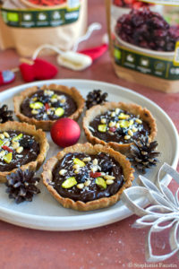 Tartelettes au chocolat façon mendiants