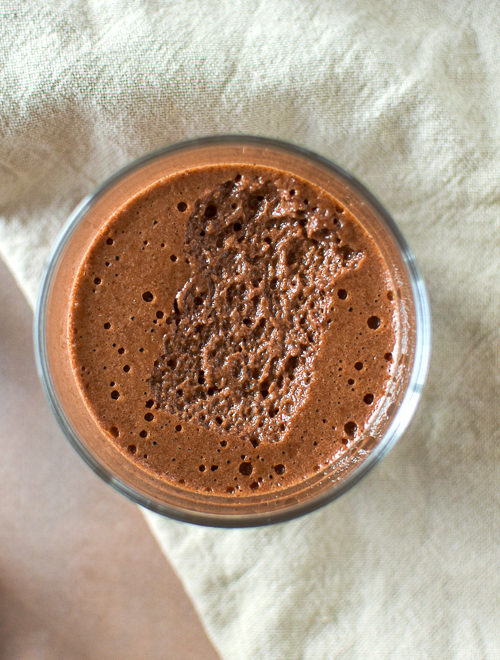 Mousse choco-noisette végane à l’aquafaba