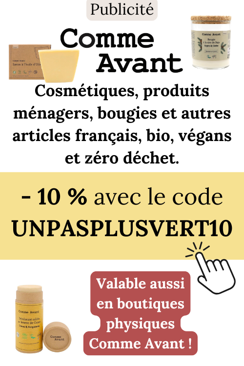 Code promo pour les produits Comme Avant