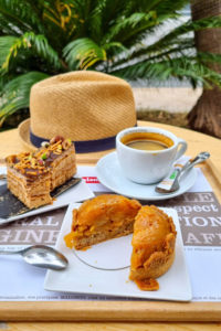 Malongo, what else ? Une pâtisserie Lac !