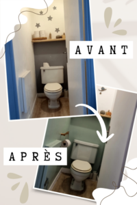 Relooking de mes toilettes écolomique !